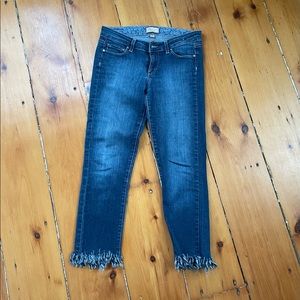 Paige, Peg Skinny cropped jeans